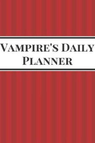 Cover of Vampire's Daily Planner