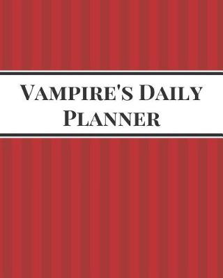 Book cover for Vampire's Daily Planner