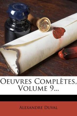 Cover of Oeuvres Completes, Volume 9...