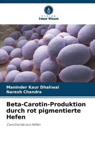 Cover of Beta-Carotin-Produktion durch rot pigmentierte Hefen