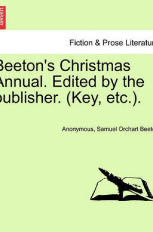 Cover of Beeton's Christmas Annual. Edited by the Publisher. (Key, Etc.).