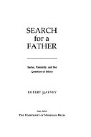 Cover of Search for a Father