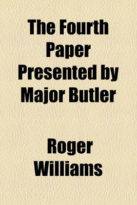 Book cover for The Fourth Paper Presented by Major Butler