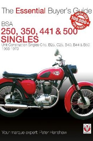 Cover of BSA 250, 350, 441 & 500 Singles