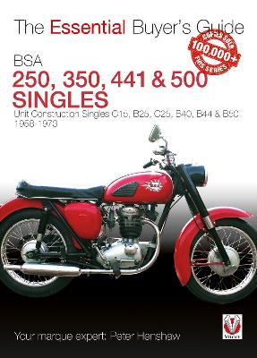 Book cover for BSA 250, 350, 441 & 500 Singles