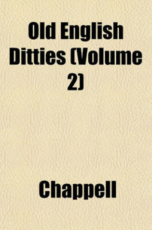 Cover of Old English Ditties (Volume 2)