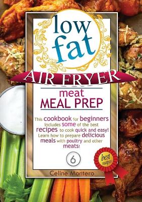 Book cover for Low-Fat Air Fryer Meat Meal Prep