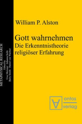 Cover of Gott wahrnehmen