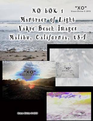 Book cover for bOK 1 Mantraer of Light Vakre Beach Image Malibu California USA