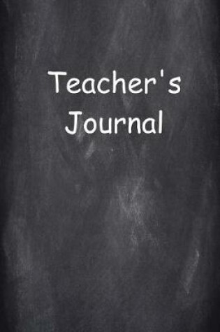 Cover of Teacher's Journal