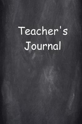 Book cover for Teacher's Journal