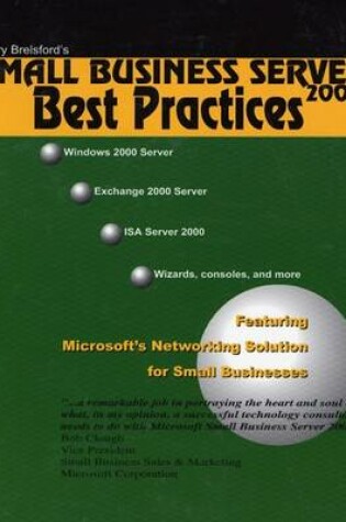 Cover of Small Business Server 2000 Best Practices