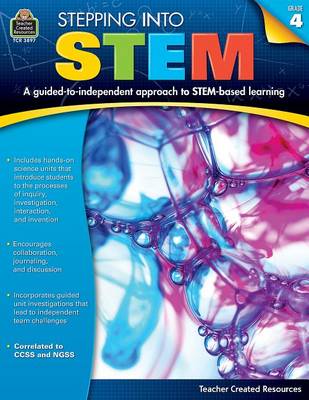 Book cover for Stepping Into Stem Grade 4