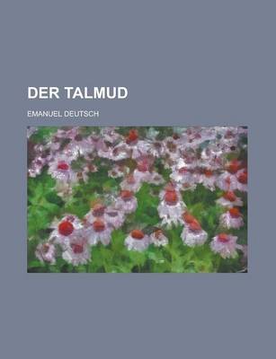 Book cover for Der Talmud