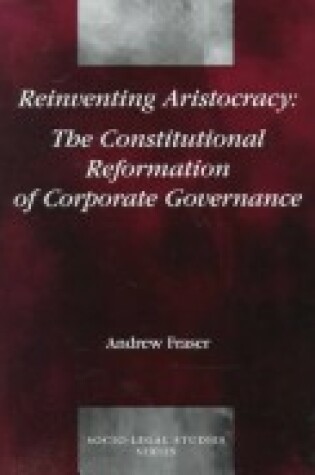 Cover of Reinventing Aristocracy