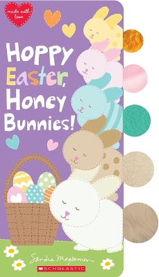 Book cover for Hoppy Easter, Honey Bunnies!