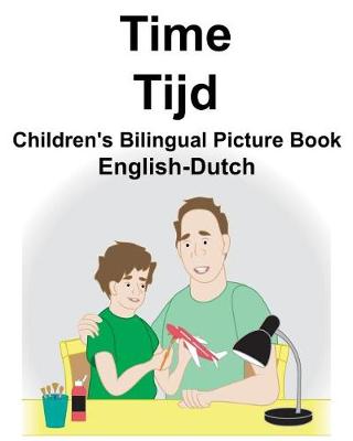 Book cover for English-Dutch Time/Tijd Children's Bilingual Picture Book