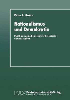 Cover of Nationalismus Und Demokratie