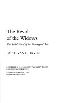 Book cover for The Revolt of the Widows