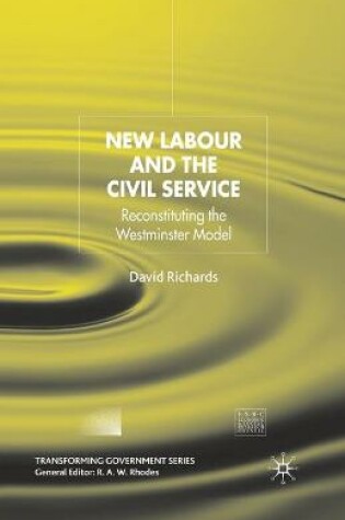 Cover of New Labour and the Civil Service