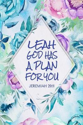 Book cover for Leah God Has a Plan For You Jeremiah 29