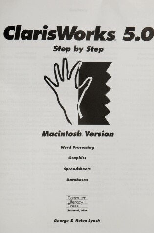 Cover of ClarisWorks 5.0 Step by Step