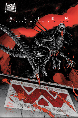 Cover of ALIEN: BLACK, WHITE & BLOOD