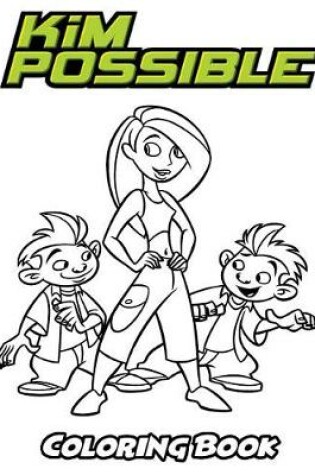 Cover of Kim Possible Coloring Book