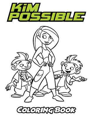 Book cover for Kim Possible Coloring Book