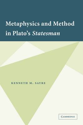 Book cover for Metaphysics and Method in Plato's Statesman