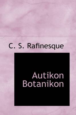 Book cover for Autikon Botanikon