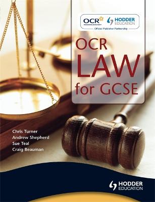 Book cover for OCR Law for GCSE