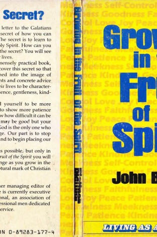 Cover of Growing in the Fruit of the Spirit