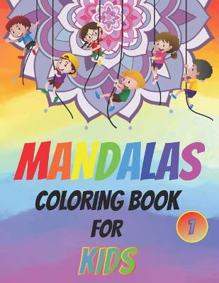 Book cover for Mandalas coloring book for kids