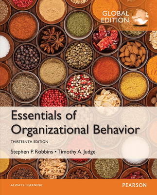 Book cover for Essentials of Organizational Behavior with MyManagementLab, Global Edition