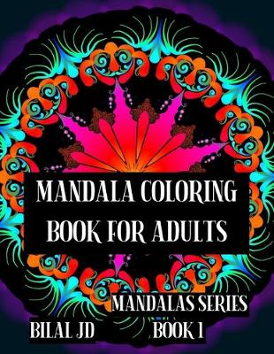 Book cover for Mandala Coloring Book for Adults