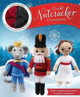 Book cover for Crochet Nutcracker Characters