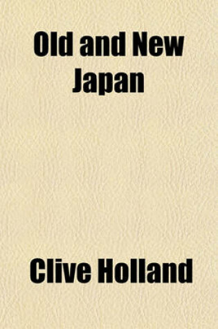 Cover of Old and New Japan