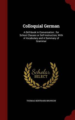 Book cover for Colloquial German