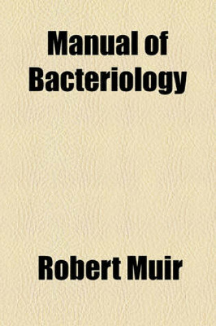 Cover of Manual of Bacteriology