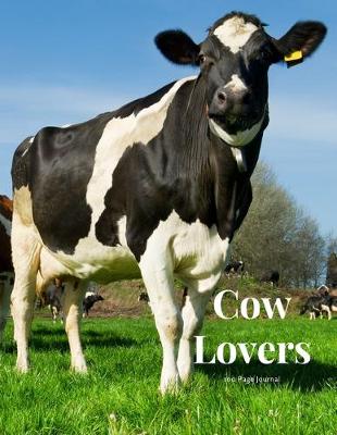 Book cover for Cow Lovers 100 page Journal