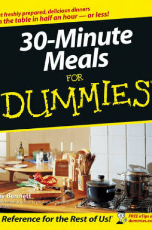 Cover of 30–Minute Meals For Dummies