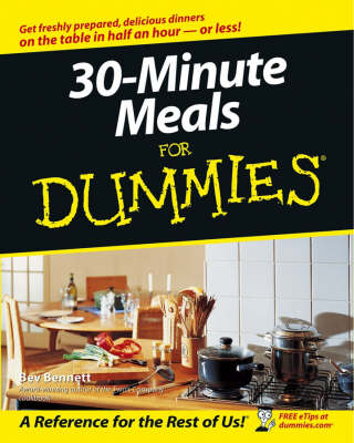 Book cover for 30–Minute Meals For Dummies