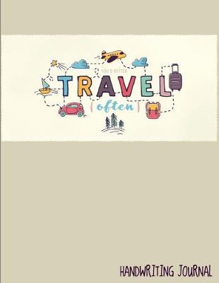 Book cover for Handwriting Practice Notebook For Travelers