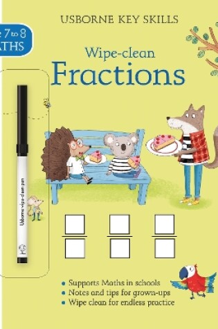 Cover of Wipe-clean Fractions 7-8