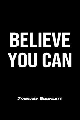 Book cover for Believe You Can Standard Booklets