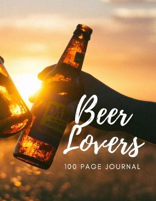 Book cover for Beer Lovers 100 page Journal