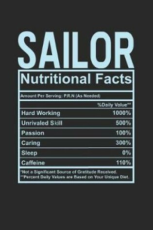 Cover of Sailor Nutritional Facts