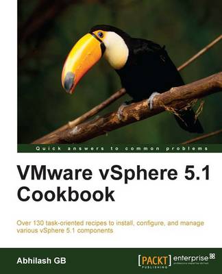 Book cover for VMware vSphere 5.1 Cookbook