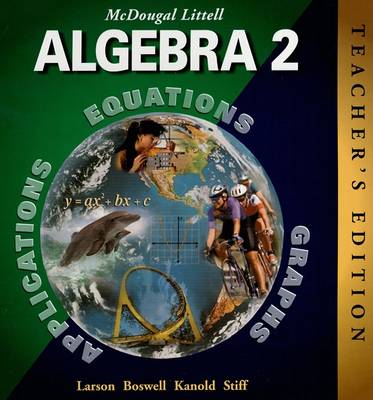 Book cover for McDougal Littell Algebra 2